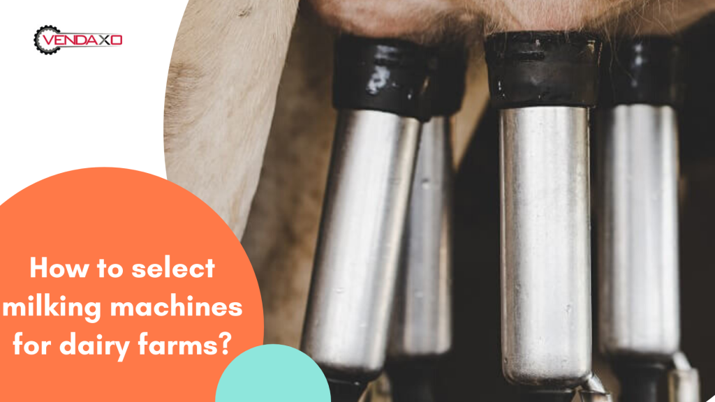 select milking machines for dairy farms