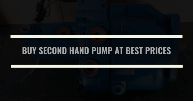 Buy Second Hand pump at Best Prices on Vendaxo